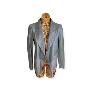 Reserved jacket open front gray size 38/ us medium